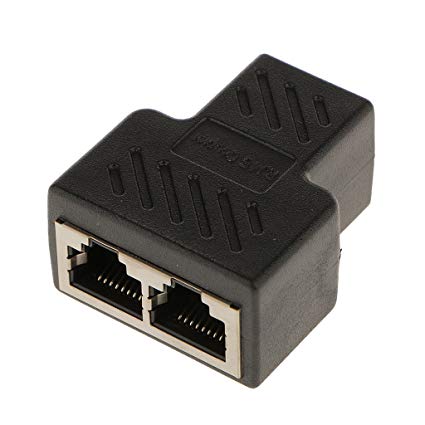 MagiDeal RJ45 Ethernet Network Splitter Plug