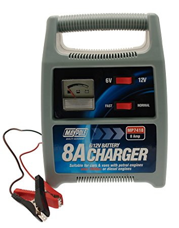 Maypole 7418 8A Battery Charger 12V
