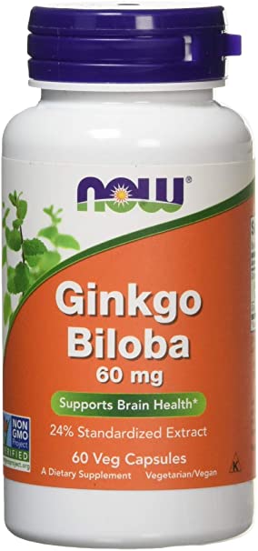 Now Foods Ginkgo Biloba Capsules, 0.05 kg