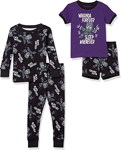 Spotted Zebra Disney | Marvel | Star Wars | Frozen Babies, Toddlers, and Boys' Snug-Fit Cotton Pajama Sleepwear Sets