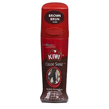 Kiwi Color Shine, 2.5 Fluid Ounce (Brown, Pack - 3)