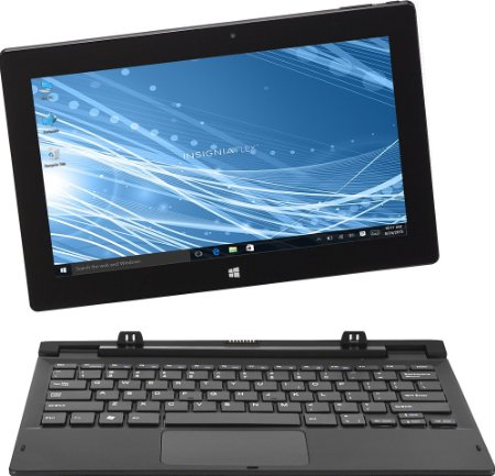 Insignia NS-P11W6100 Flex - 11.6" 1080P 1920 x 1080 Tablet - 32GB - With Keyboard - Black Windows 10