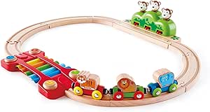 Hape Music and Monkeys Toddler Railway Train