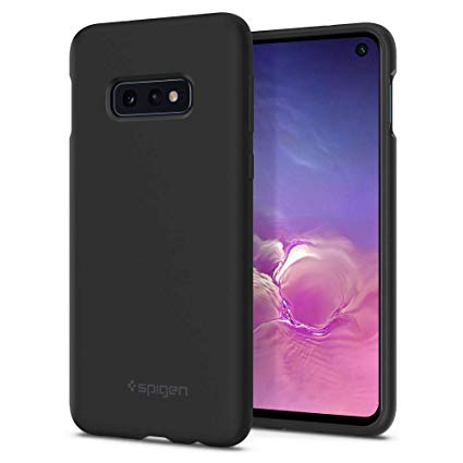 Spigen Silicone Fit Designed for Samsung Galaxy S10e Case (2019) - Black