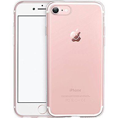 iPhone 7 Case, SwiftBox Cute Cartoon Case for iPhone 7 (Smiling Apple)