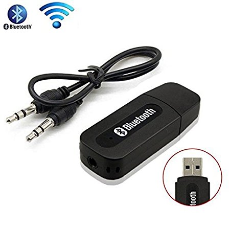 Generic Bluetooth Stereo Adapter Audio Receiver 3.5Mm Music Wireless Hifi Dongle Transmitter Usb Mp3 Speaker Car