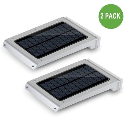 Solar Light Nekteck 25 LED Wireless Super Bright Solar Powered Motion Sensor Light Street Light Outdoor Security Light For Patio Deck Yard Garden Home Driveway Stairs Outside Wall Pathway 2 Pack