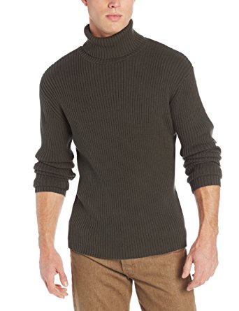 Alex Stevens Men's Ribbed Turtleneck Sweater