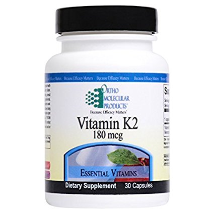 Ortho Molecular - Vitamin K2 - 180 mcg - 30 Capsules