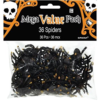 Halloween Spider Value Pack, 36ct