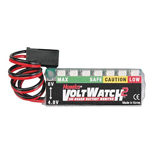 Hobbico Voltwatch 2 4.8V 6V RX Monitor