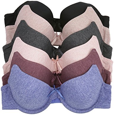 ToBeInStyle Women's Pack of 6 Bras