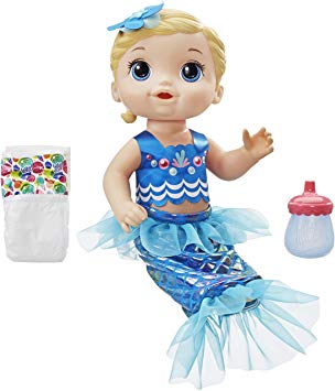 Baby Alive Shimmer ‘n Splash Mermaid (Blonde Hair)