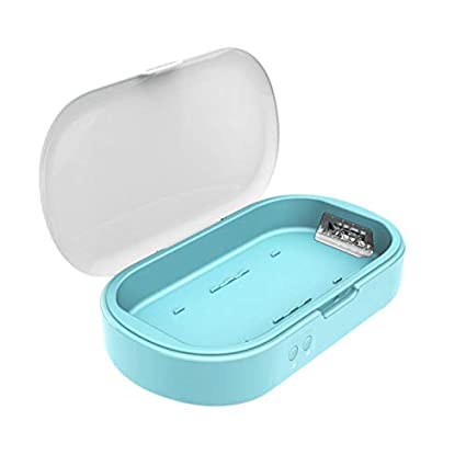 SODIAL UV Cell Phone Cleaner UV Light Cleaning Box with USB Interface Suitable for Phones Jewelry Watch Toothbrush SUB