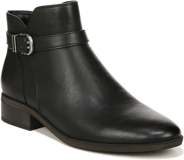 SOUL Naturalizer Women's Rosaline Buckle Detail Ankle Bootie Boot