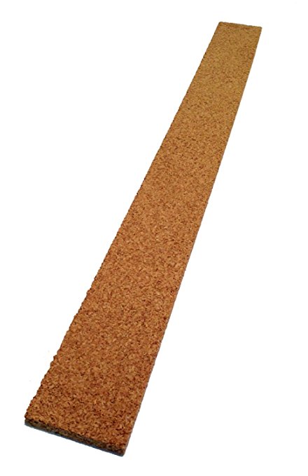 Thick Multi Purpose Cork Strips (Set of 8) 36 x 2.125 x 0.5 inches