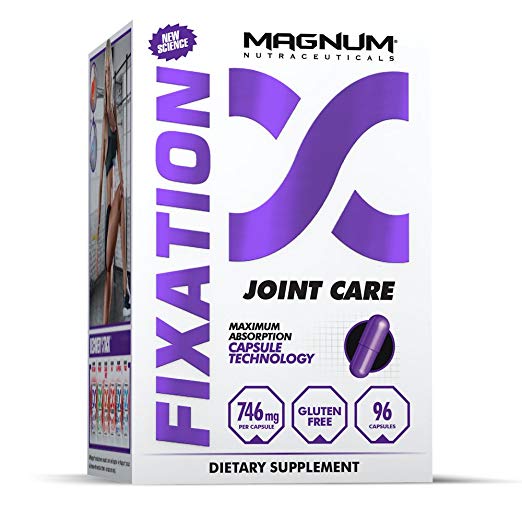 Magnum Nutraceuticals Fixation Joint Care - 96 Capsules - Enhanced Mobility - Improved Muscle and Joint Flexibility - Unparalleled Absorption