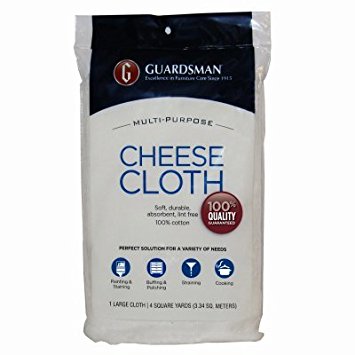 Guardsman Products Inc 004012 4 Yards, 100% Cotton Cheese Cloth