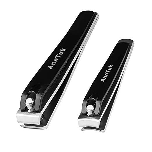 Nail Clippers Set, Fingernail Clippers and Toenail Clippers with Elegant Gift Box