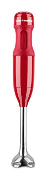 KitchenAid KHB1231QHSD 100 Year Limited Edition Queen of Hearts Hand Blender 3 Speed Passion Red