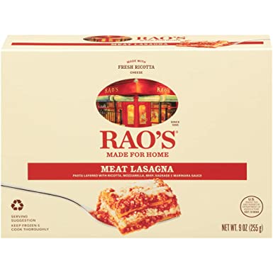 Rao's, Meat Lasagna, 8.9 Ounce
