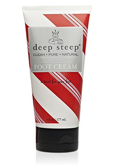 Deep Steep Foot Care Cream, Candy Mint, 6 Ounce