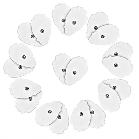 CUH TENS Electrodes Replacement Pads 20 Pads FDA Approved for TENS Unit Electronic Pulse Massager