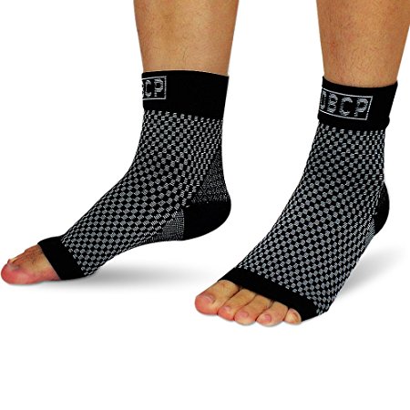 Compression Socks for Women & Men Plantar Fasciitis Socks Arch Support Sleeves for Injury Recovery Varicose Veins Swelling Joint Pain Relief (L/XL(Women 8-15.5 / Men 8-14))