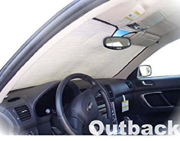 Sunshade for Subaru Outback or Outback Limited Without Eyesight 2010 2011 2012 2013 2014 Heatshield Brand Windshield Custom-fit Sunshade #1227