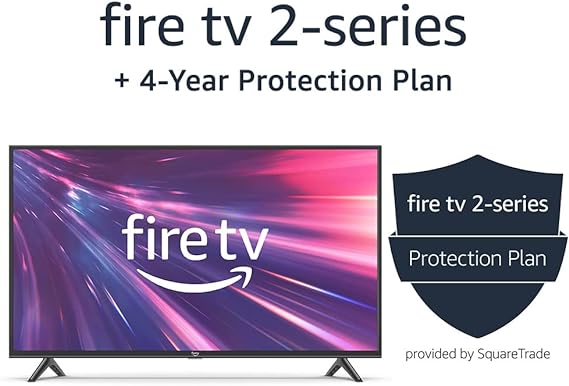 Amazon Fire TV 40" 2-Series 1080p HD smart TV   4-year Extended Warranty