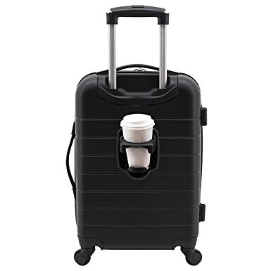 Wrangler 20" Smart Spinner Carry-On Luggage with USB Charging Port