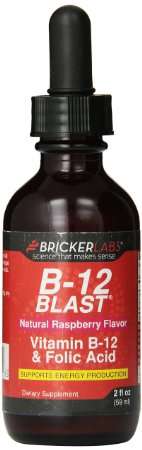 Brickerlab B12 Blast Liquid, 2 Ounce
