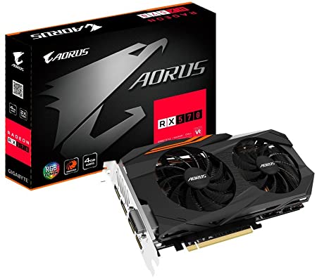 Gigabyte AORUS Radeon RX 570 4GB Graphic Cards GV-RX570AORUS-4GD