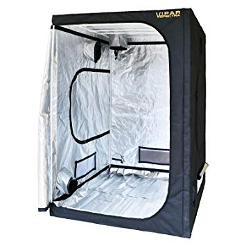 VIPARSPECTRA 60"x60"x80" Reflective 600D Mylar Hydroponic 5'x5' Grow Tent for Indoor Plant Growing