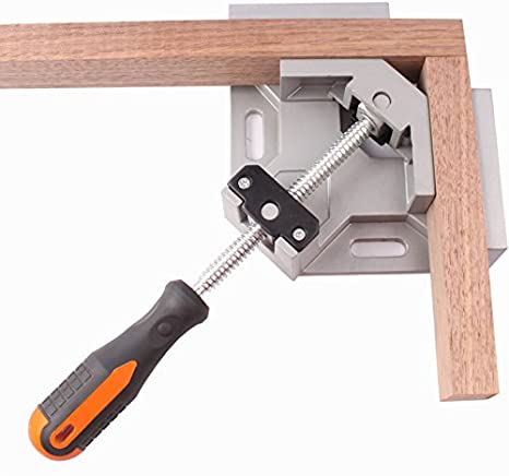 Corner Clamp, Sunda 90 Degree Release Right Angle Clamp, with Adjustable Swing Jaw for Welding Clamp, DIY Wood-Working, Photo Framing, Door, Cabinet, Drawer Carpenter