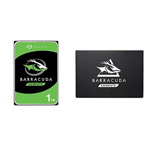 Seagate Barracuda 1 TB Desktop Drive   240 GB SSD