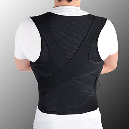 Back Posture Corrector, Befen Adjustable Shoulder Clavicle Support To Improve Posture And Prevent Slouching, Scoliosis Brace Back Neck Pain Relief Shoulder Support Brace