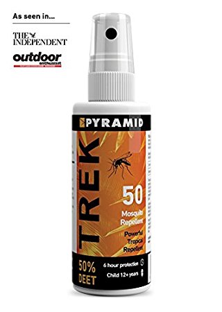 Pyramid Trek 50 Insect Repellent Spray- 50% Deet - 60ml