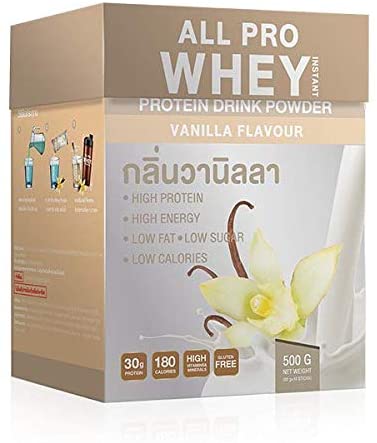 All Pro Whey Instant Protein Drink (for Your Greater, Healthier, and Younger Body) 500 g (Chocolate)