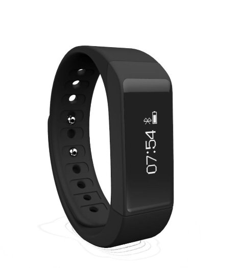 OUMAX FIT T3 Activity and Fitness Tracker (Pack Includes 3 Colored Bands)