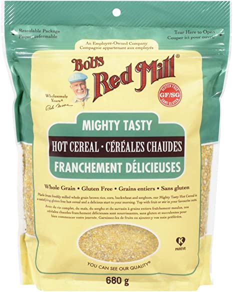 Bob's Red Mill Mighty Tasty Gluten Free Hot Cereal, 680g, Tan