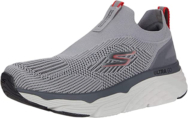 Skechers Men's Max Cushioning Elite-Athletic Slip-on Running Walking Shoes with Air Cooled Foam Sneaker