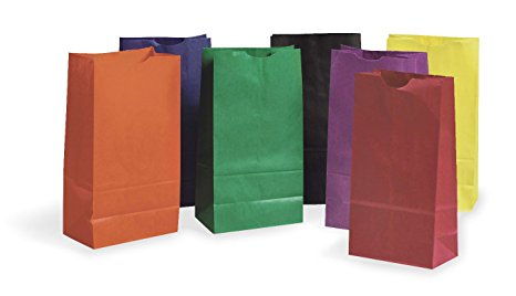 Pacon Rainbow Bags, 6" x 3 5/8" x 11", Pack Of 28