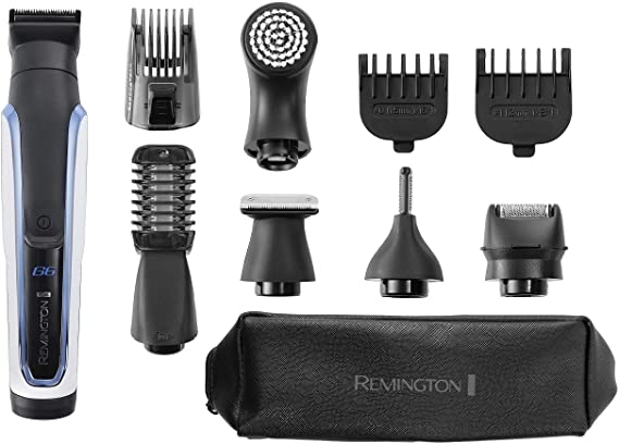 Remington Graphite G6 Men's Electric Shaver - All-in-One Male Grooming Kit for Head, Beard, Face and Body Hair - G6000
