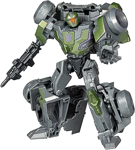 Transformers Toys Studio Series Deluxe War for Cybertron 08 Gamer Edition Decepticon Soldier, 4.5-inch Converting Action Figure, 8