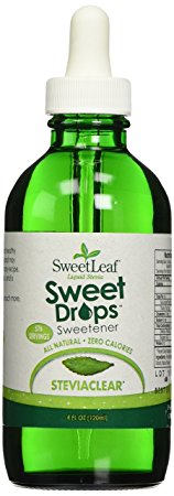 Sweetleaf Stevia Extract Clear Liquid, 4 FL OZ, 2 Count