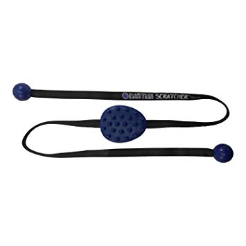 Cactus Back Scratcher Travel Size- | Mini 2 Sides: Aggressive and Soft Spikes | Great Backscratcher for Mobility Impaired | Perfect Gift for Men, Women or Kids (Blue)