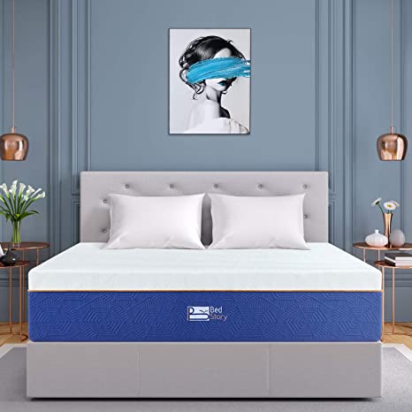 BedStory Lavender Memory Foam Mattress 12 Inch, Upgrated Full Mattress with CertiPUR-US Certified Foam, 10-Year Warranty