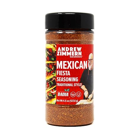 Mexican Fiesta Seasoning - Andrew Zimmern, 4.5 Ounce