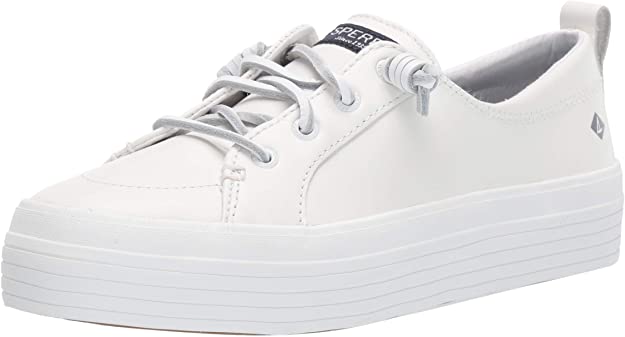 Sperry Women's Crest Vibe Platform Leather Sneaker